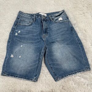 🦒 Vervet Baggy Bermuda Denim Shorts